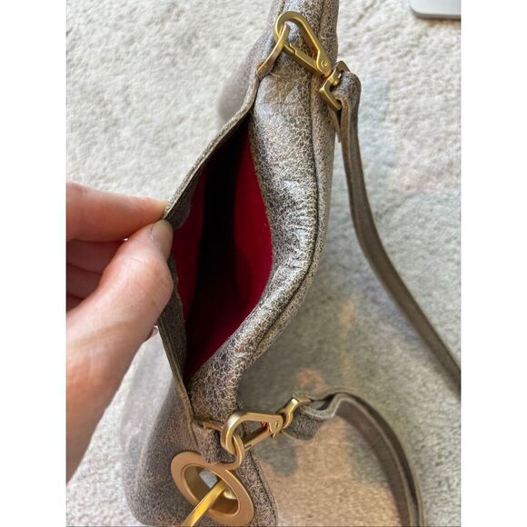 Nearly NEW Hammitt  Nash crossbody in pewter $325 C10 - Picture 7 of 11